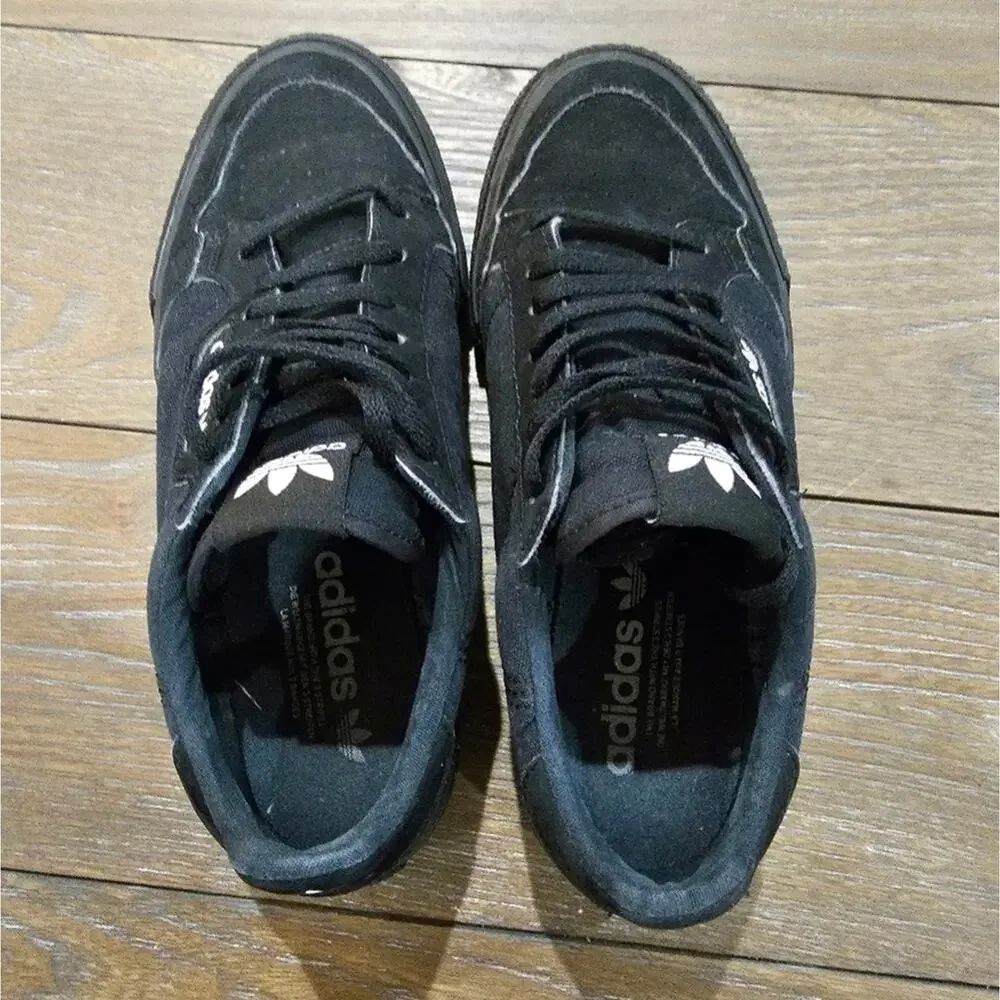 adidas black sneakers
